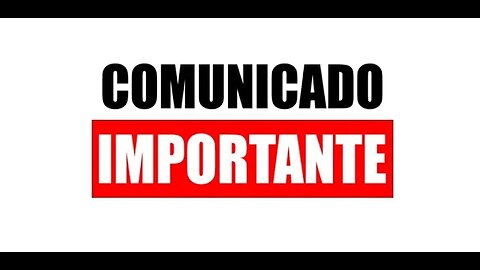 Atenção pessoal! Comunicado Importante.