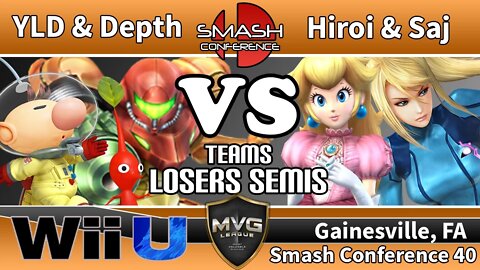 YLD & Depth vs. Hiroi & Saj - Teams SSB4 Losers Semis - Smash Conference 40