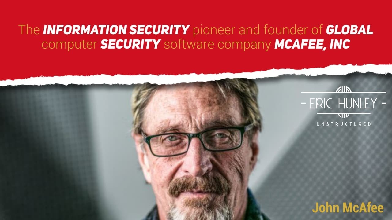 John McAfee 2020 Presidential candidate on the run from Tax Evasion