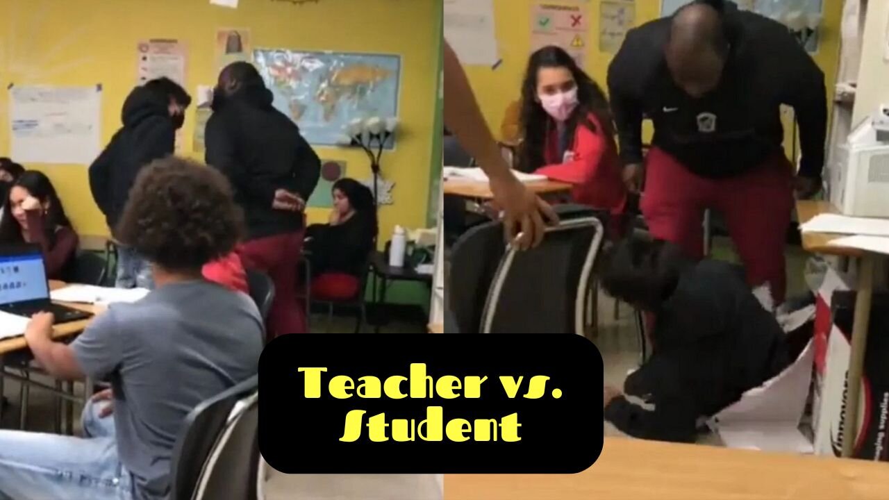 Richmond Teacher Slams Student To The Ground In Class (2023)