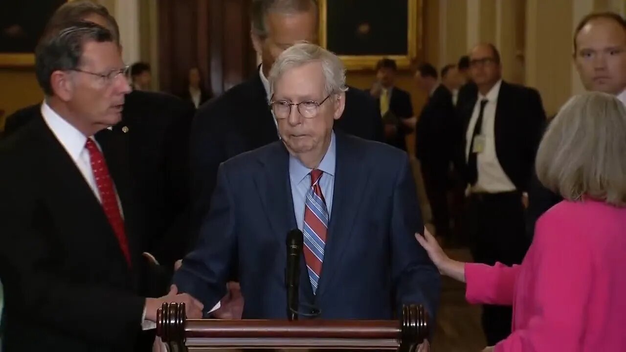 Mitch McConnell Has Sudden Medical Episode at Press Conference