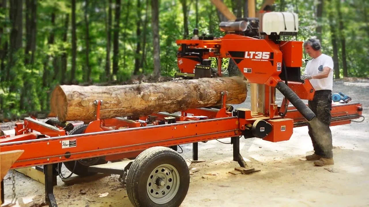 I Bought a FULLY Hydraulic Woodmizer Sawmill!