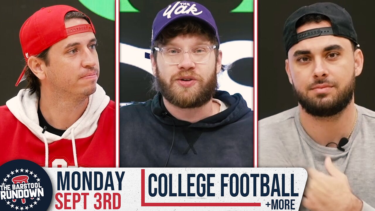 The College Football Playoff Broke Florida State - Barstool Rundown - September 3rd, 2024