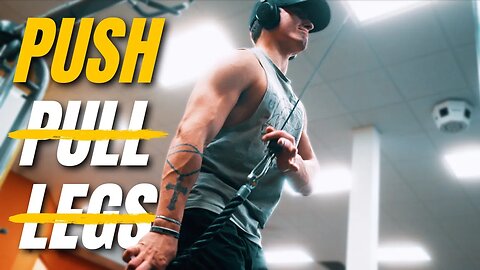 BUILDING BIGGER ARMS... | Push Day