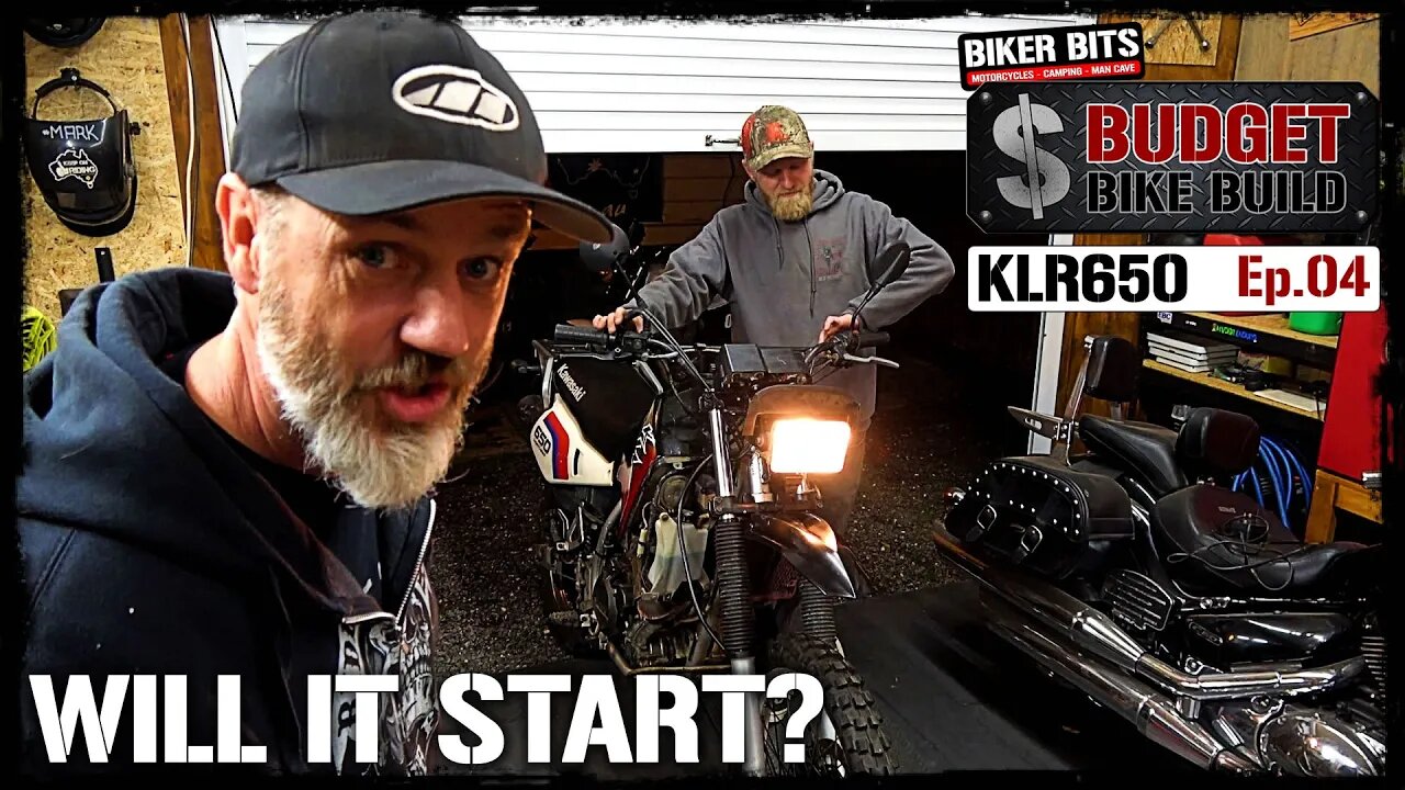 KLR650 A Lot of Work Done! - Budget Bike Build - Ep.04