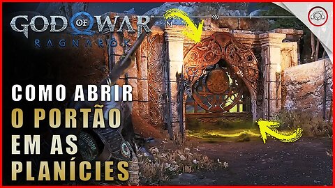 God of war Ragnarok, Como abrir o portão em as Planícies | Super dica