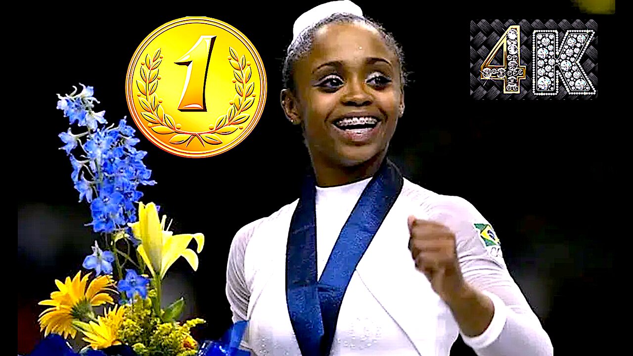 Diaine DOS SANTOS🇧🇷🥇Floor Event Final 2003 Anaheim Worlds (NBC.4K)