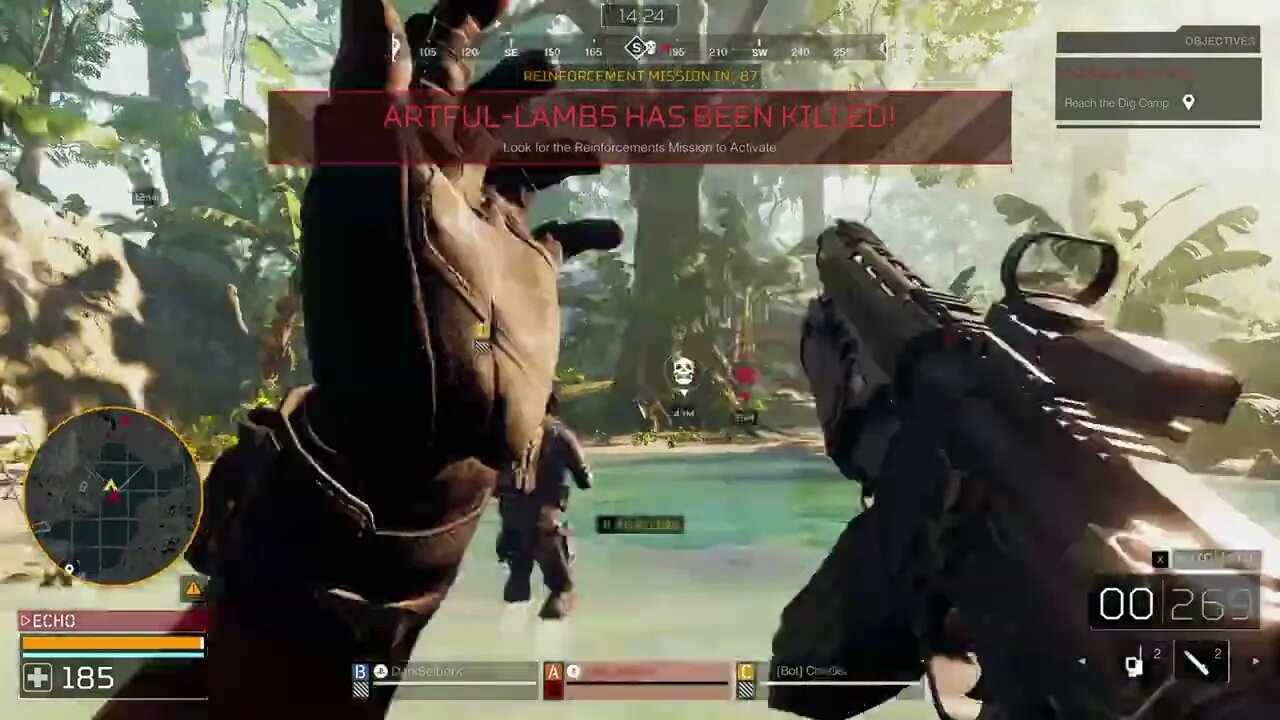 Carrying the fireteam vs ranged predators