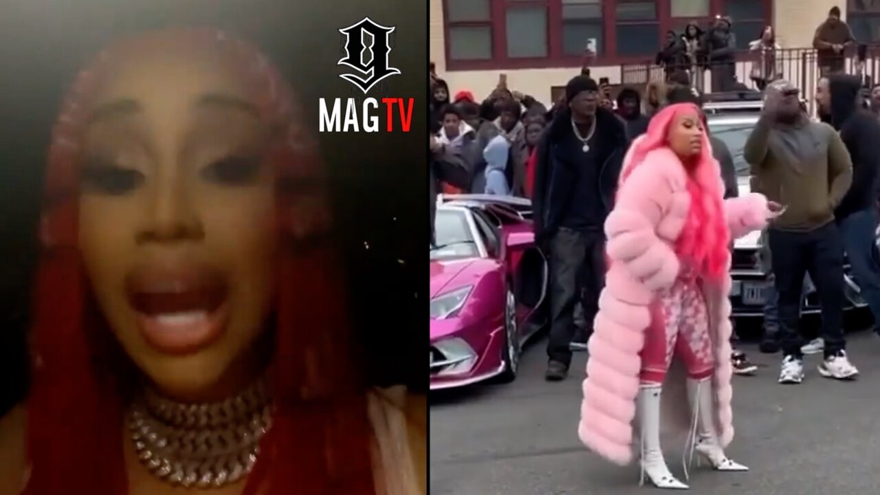 Cardi B Clears The Air About Doing "Drill Music" Videos Before Nicki Minaj! 🤫