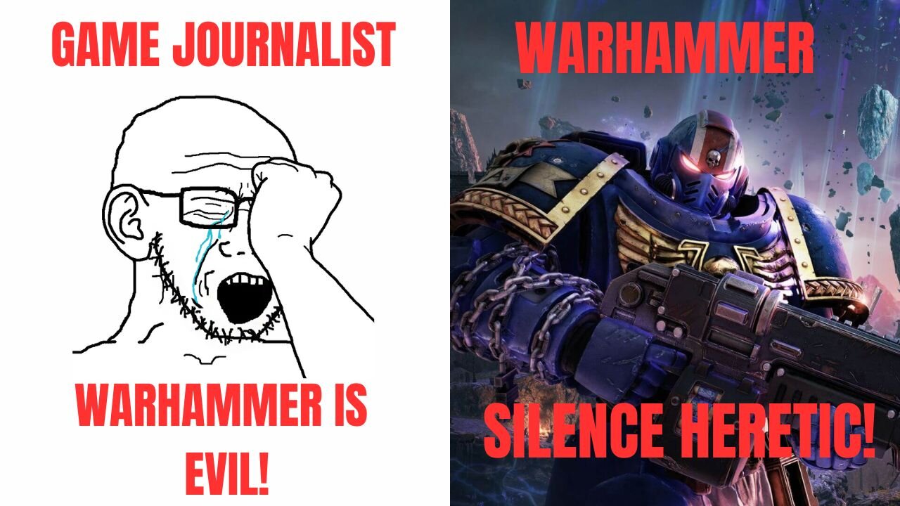 LUKE TARGETS! (Journalist Loser Lies about Warhammer 40k and GETS WRECKED!)