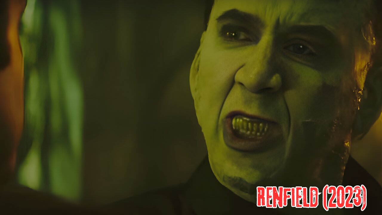 Dracula was getting better by drinking their blood and eating meat || Renfield (2023)