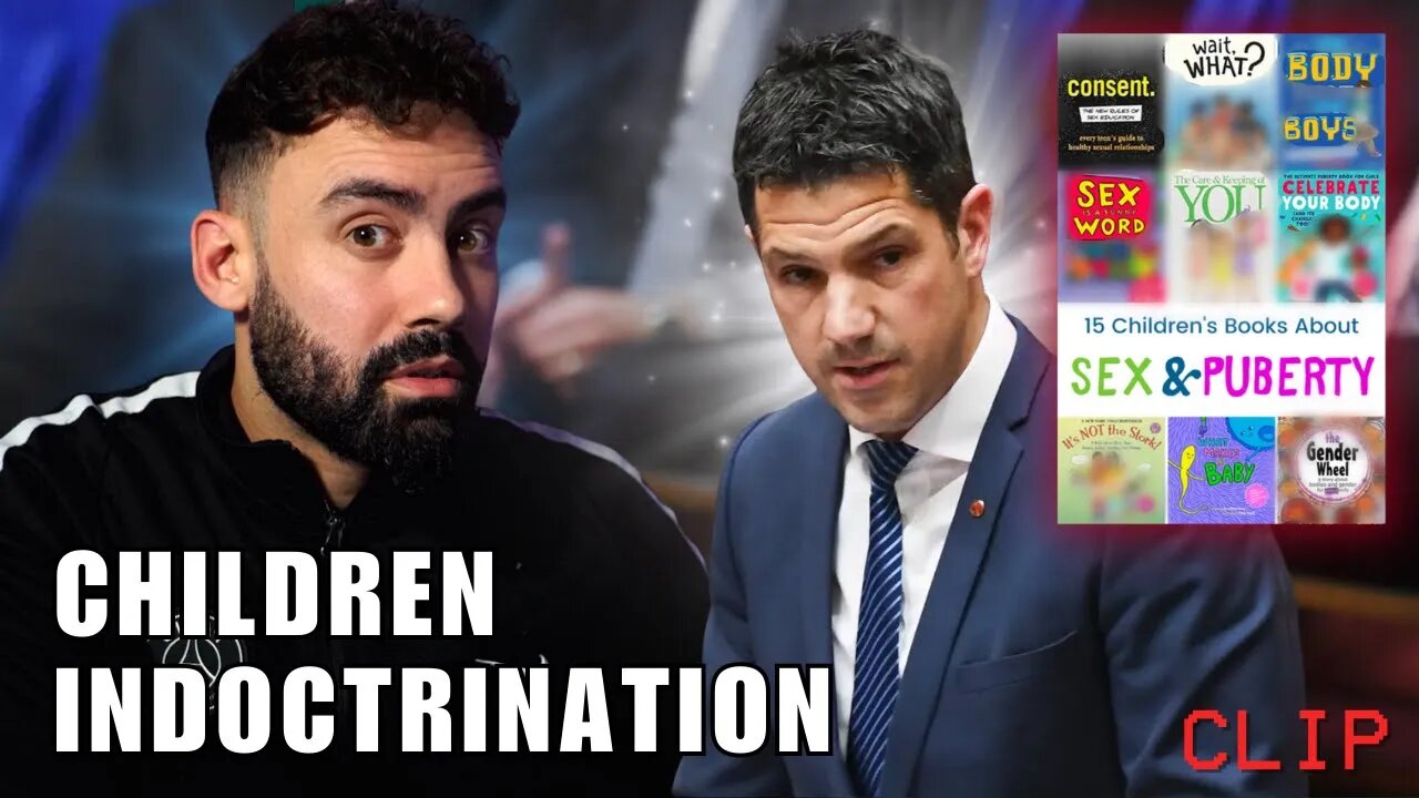 Diogo reacts to Senator Alex Antic's call to remove explicit Childrens Books