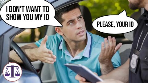 Cops HARASS guy, ILLEGALLY demand ID
