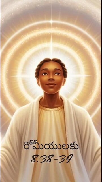 రోమీయులకు 8:38-39 - మరణమైనను జీవమైనను దేవదూతలైనను ప్రధానులైనను ఉన్నవియైనను రాబోవున వియైనను...