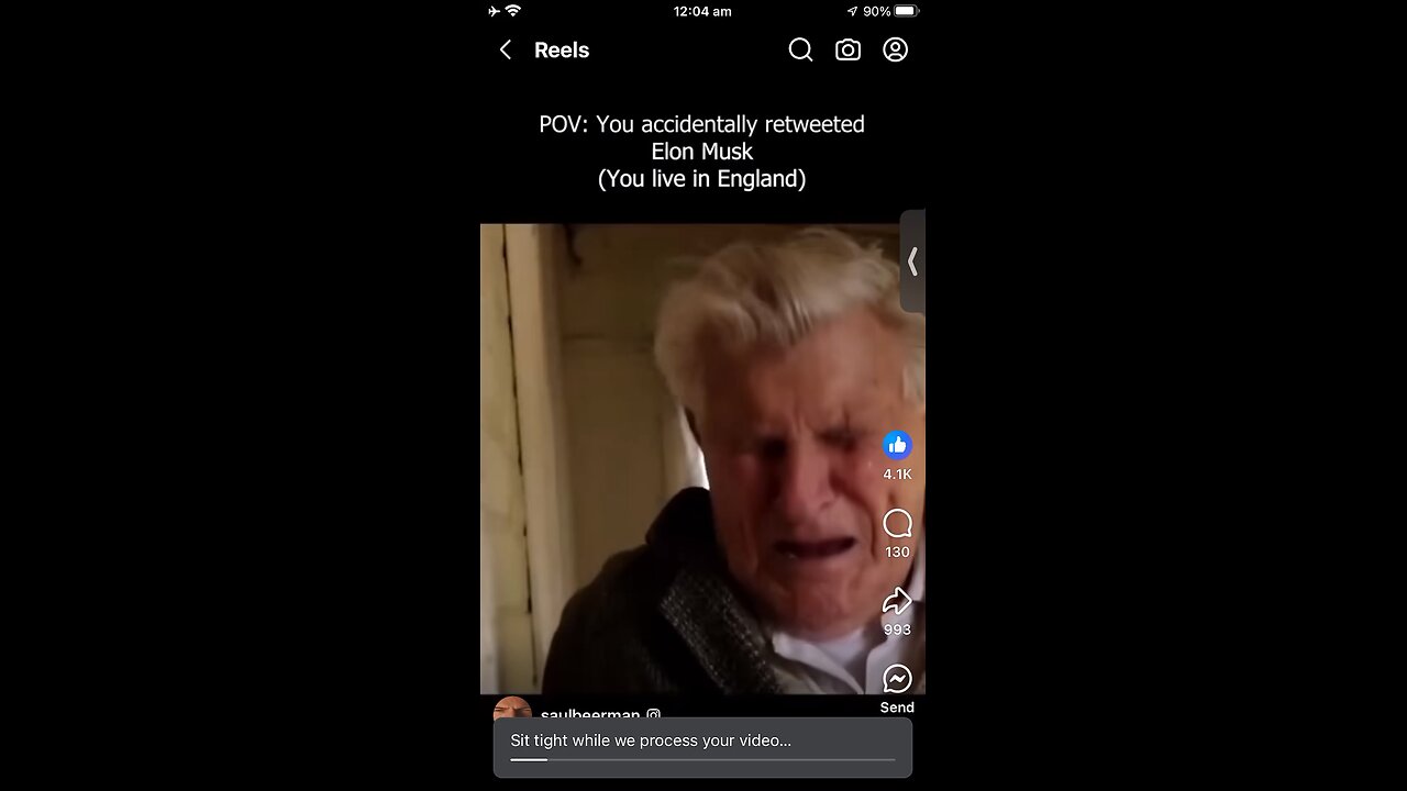 POV : when You accidentally retweeted Elon Musk ( UK )🤣
