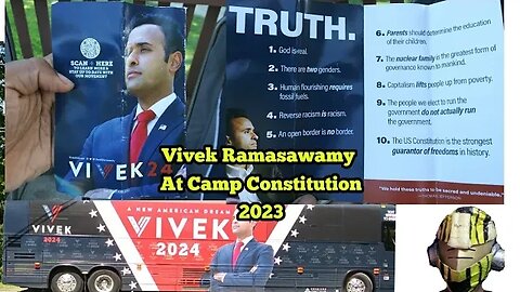 Vivek Ramasawamy At Camp Constitution