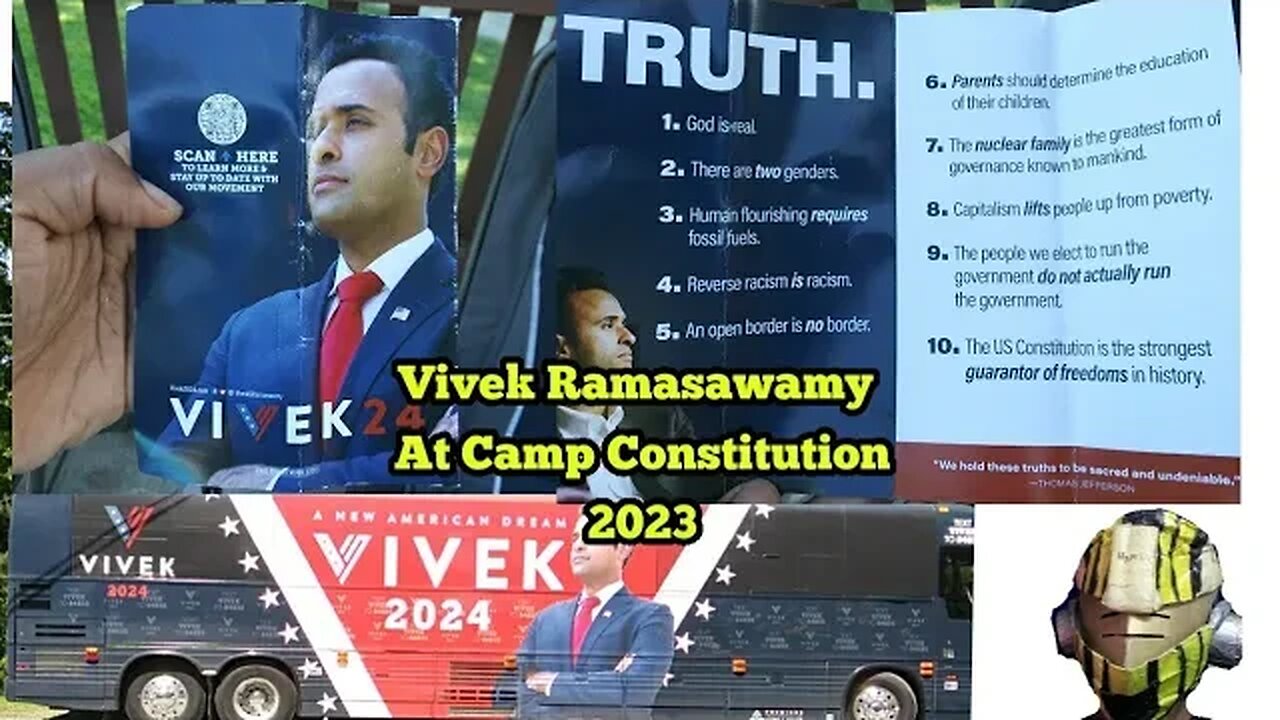 Vivek Ramasawamy At Camp Constitution