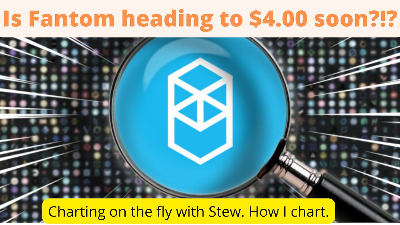 Fantom FTMUSD Charting on the fly. Learn with me. Target $4.00!