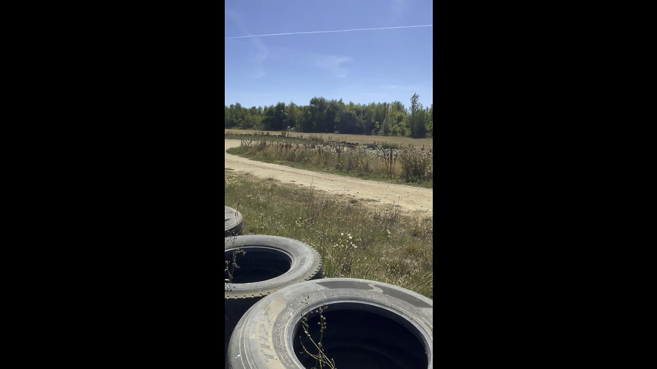 Trying the new go kart