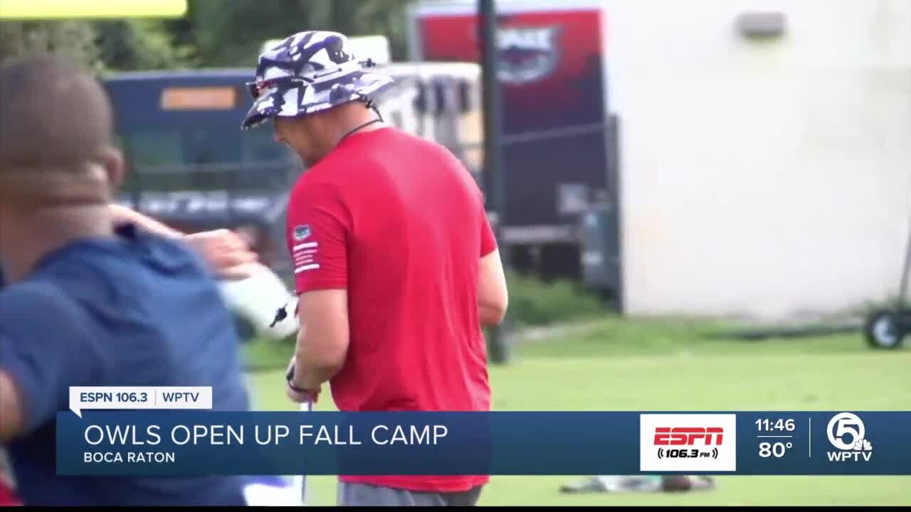 FAU Owls open up fall camp