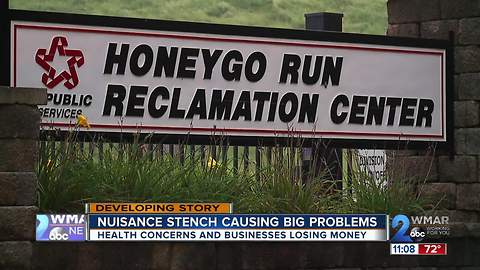 Nasty smell costing business and creating health concerns