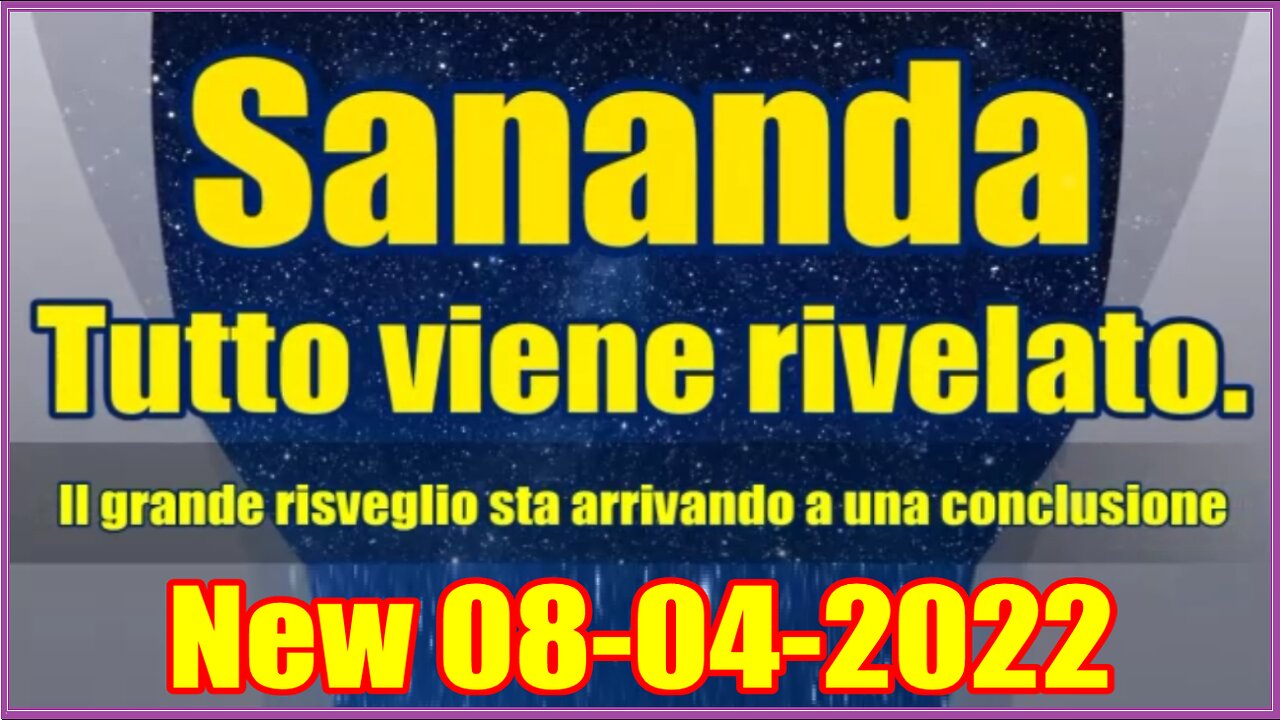 Sananda. Tutto viene rivelato. Il grande risveglio sta arrivando a una conclusione