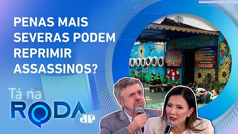 O que explica tragédias da CRECHE EM SC E DA ESCOLA EM SP? Gallinati e Américo debatem | TÁ NA RODA