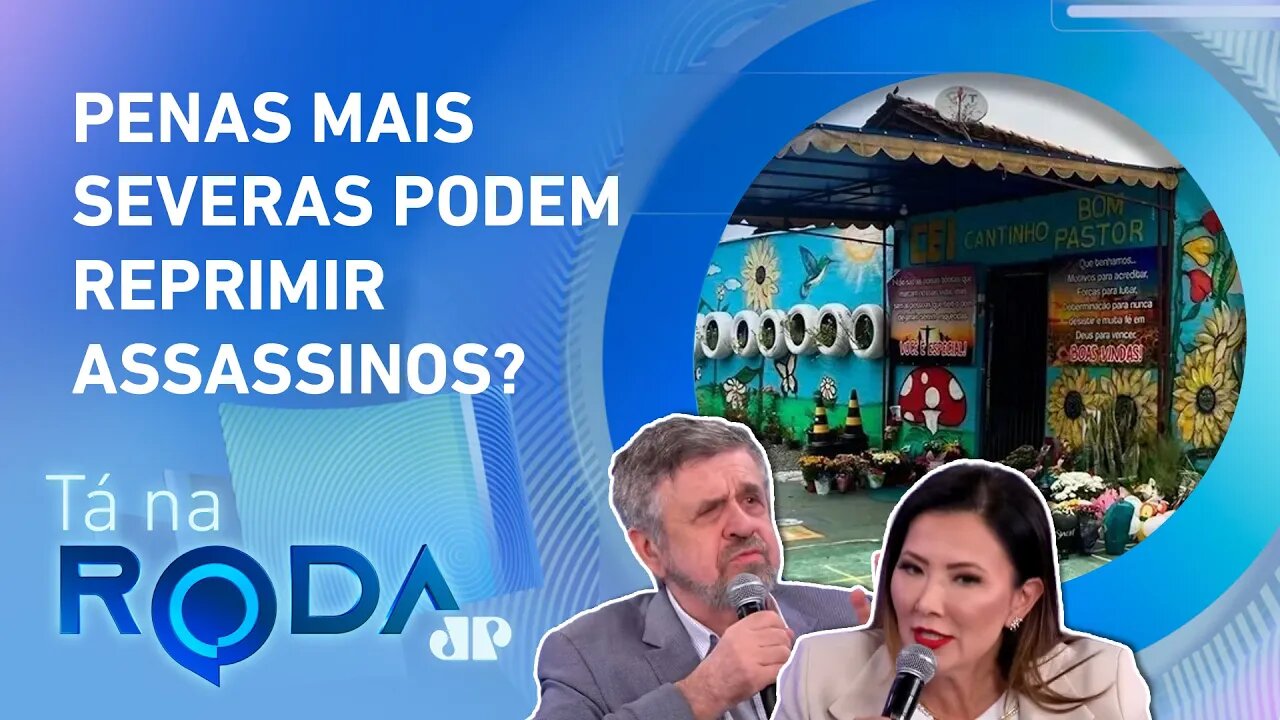 O que explica tragédias da CRECHE EM SC E DA ESCOLA EM SP? Gallinati e Américo debatem | TÁ NA RODA