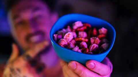 Midnight Snack | Drizzled Chocolate Caramel Popcorn W/ Pretzels | ASMR | Soft Spoken