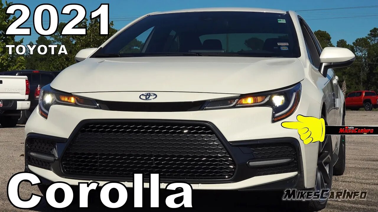 2021 Toyota Corolla SE - Ultimate In-Depth Look in 4K