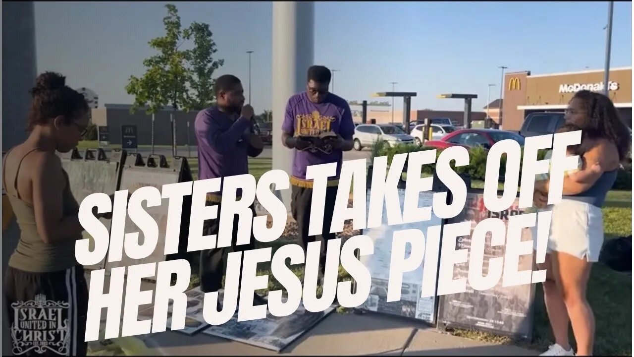 Sisters Takes Off Her Jesus Piece!