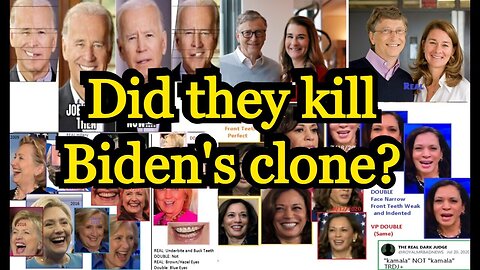 Did they kill Biden's clone?