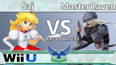 Saj (Peach) vs. VS|MasterRaven (Sheik) - Losers Quarters - EagleLAN
