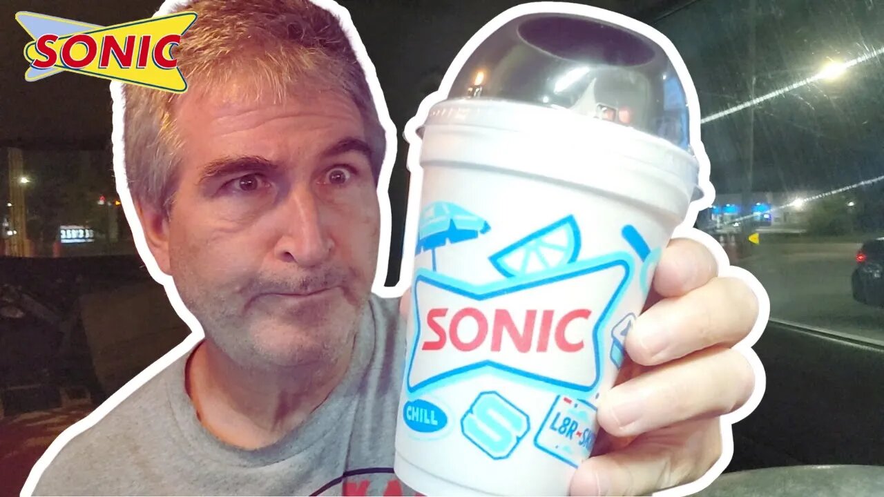 LATE NIGHT! Sonic REESE’S Peanut Butter Classic Shake Review