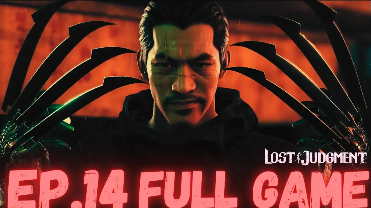 LOST JUDGEMENT Gameplay Walkthrough EP.14 Chapter 4 Red Knife Part 6 FULL GAME