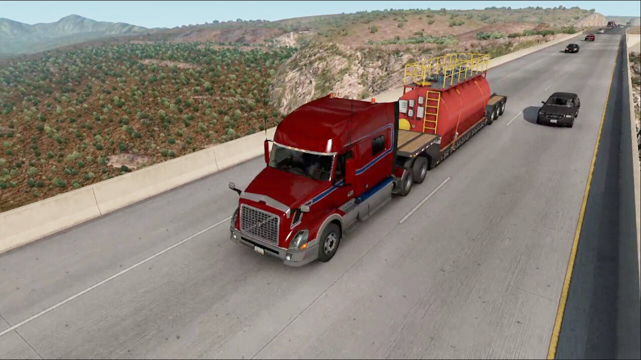 Menuju Siera Vista Negara Bagian Arizona Kirim "Mix Tank" American Truck Simulator