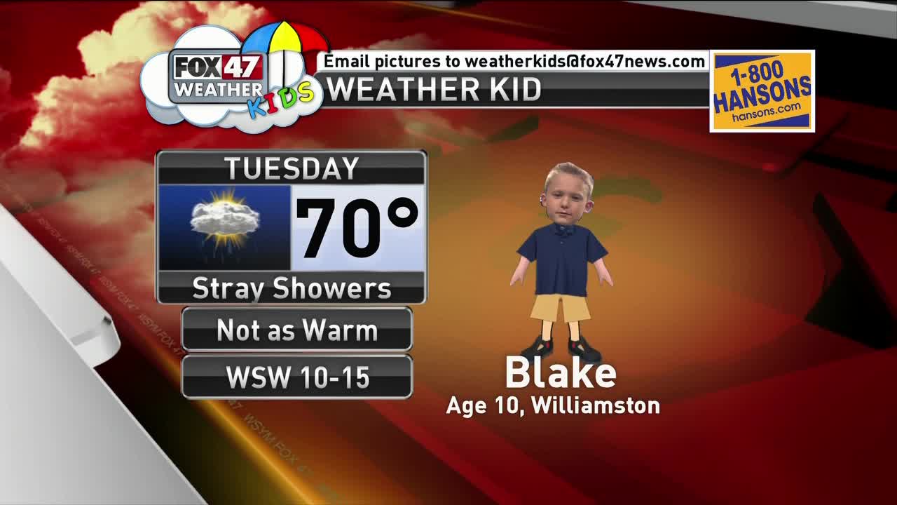 Weather Kid - Blake - 5/28/19