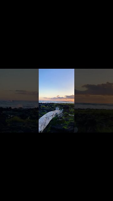 KE ALAULA SUNSET GLOW #aloha #po’ipū #HawaiianSunsets #beach