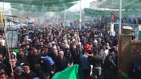 Thousands of pilgrims leave Karbala in Iraq after taking part in Arbaeen rituals