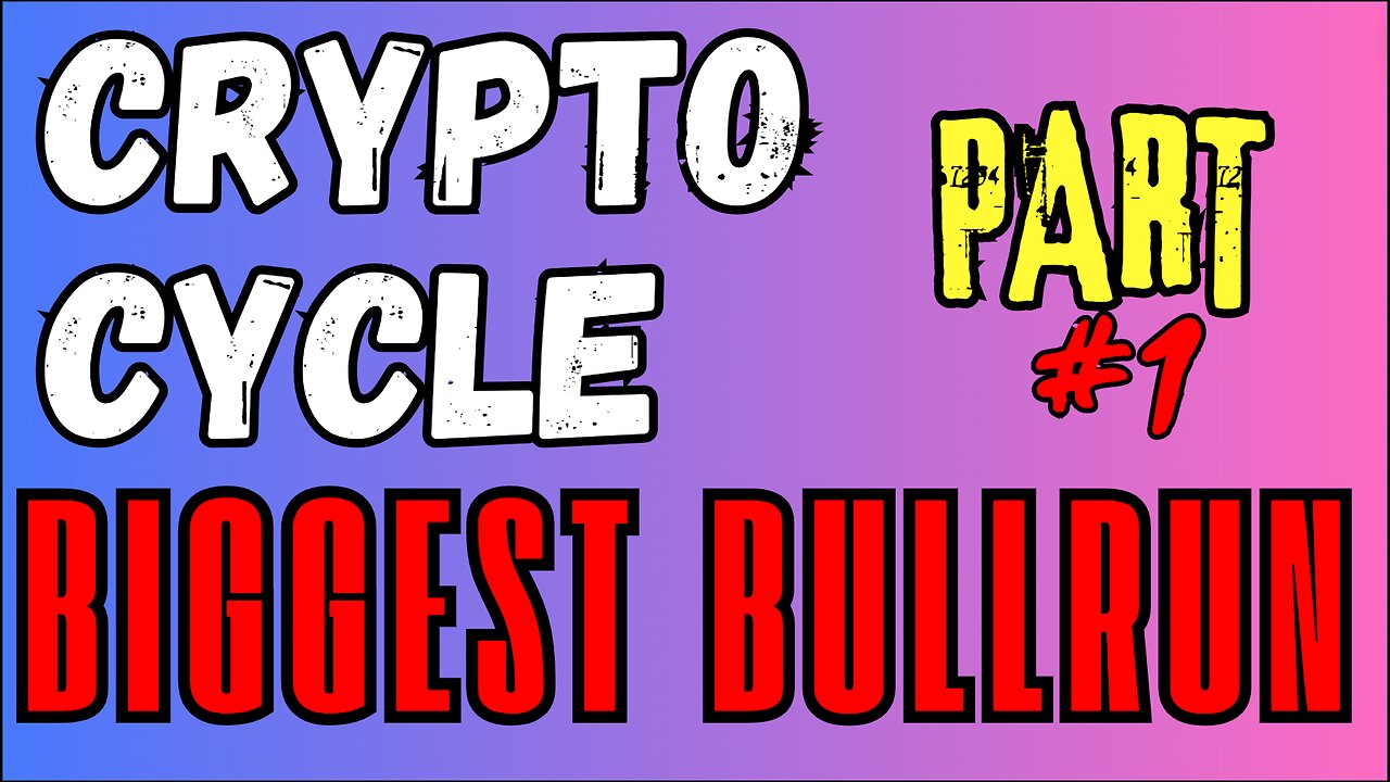 THE BIGGEST CRYPTO BULL RUN IS COMING!