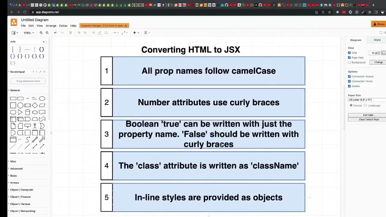 Converting HTML to JSX (016)