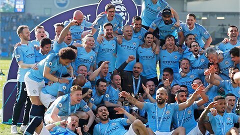 Man City Parties After Winning EPL