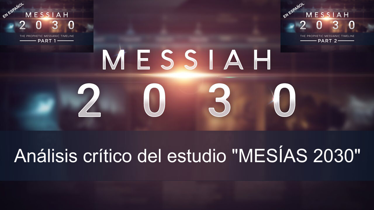 Análisis crítico del estudio “MESÍAS 2030”