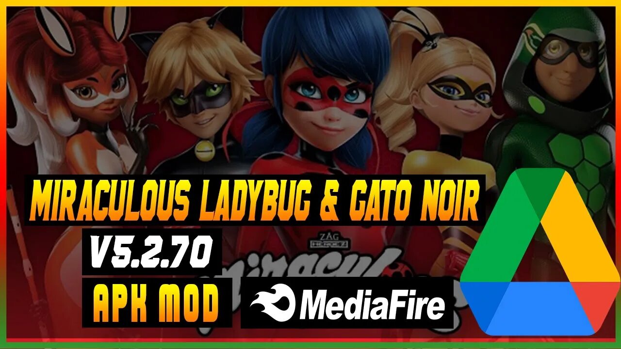 Miraculous Ladybug & Gato Noir v5.2.70 Apk Mod [Dinheiro Infinito] - ATUALIZADO