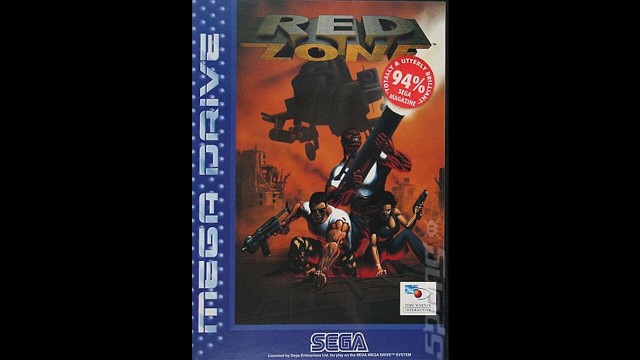 Red zone Sega Mega Drive Genesis Review