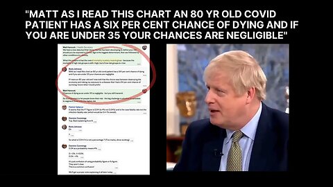 The Lockdown Files - They said Covid risk was negligible for under 35s, mild for most in their 80s.