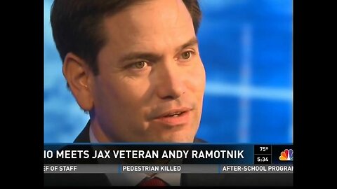 Senator Rubio meets with Jacksonville WWII Hero