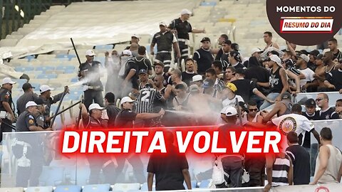 Esquerda apoia repressão direitista no futebol e outros esportes | Momentos do Resumo do Dia