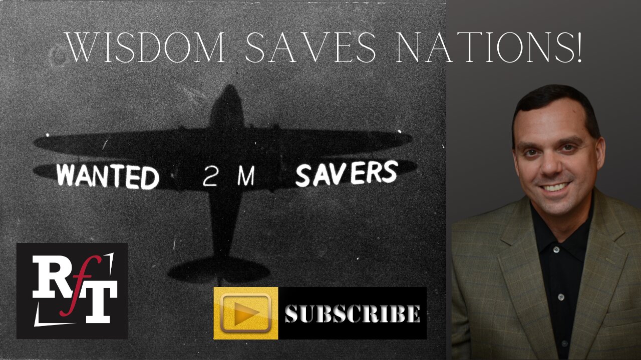 WISDOM SAVES NATIONS