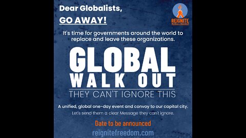 Our last chance. Global walkout.